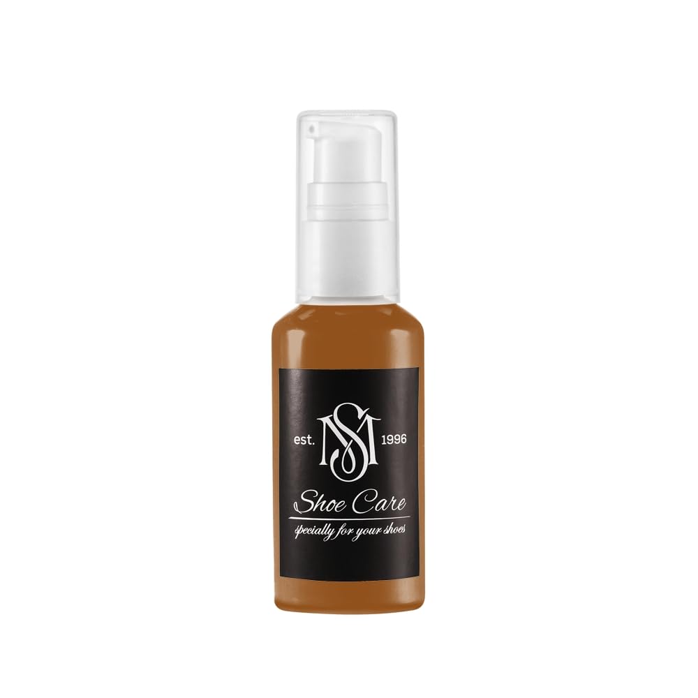 Baume pour cuir chaussure et maroquinerie marron MAVI STEP soin nourrissant de 25 ml