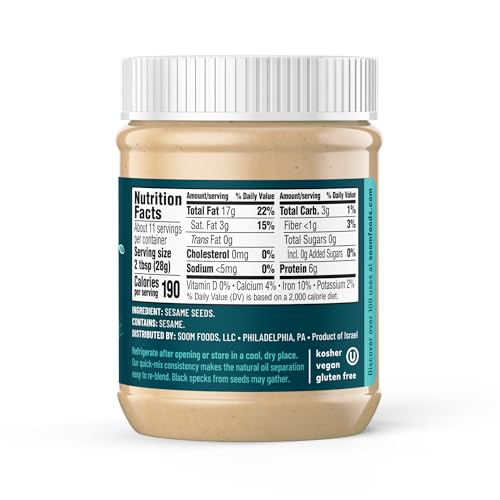 Soom Foods Ground Sesame Tahini Paste 11Oz thumb #8