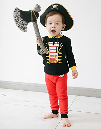 Image of VAENAIT BABY 12Months-12Years Toddler Kids Junior Boys Car Train Fireman Snug fit Sleepwear Pjs Set