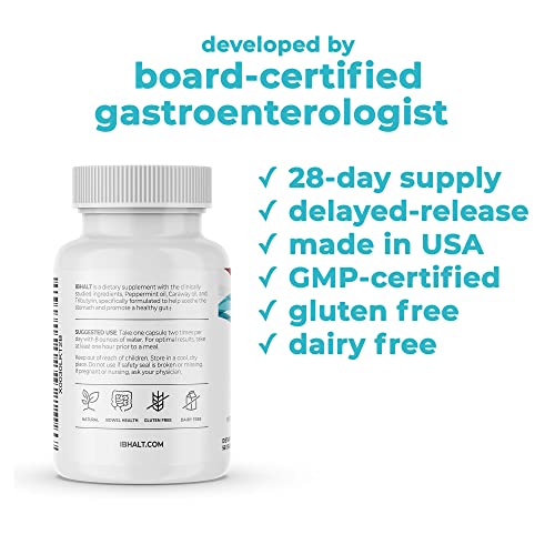 Ibhalt - Digestive Support With Peppermint Oil, Caraway Oil And Tributyrin #TOP2