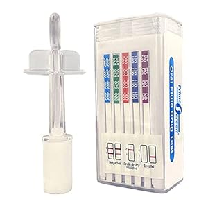 Prime Screen [5 Pack] 6 Panel Oral Saliva Drug Test Kit (AMP, BZO, COC, MET, OPI, THC) – ODOA-266