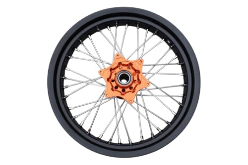 Jante avant à rayons 17 pouces de haute précision pour GasGas EC 250 F et KTM SX