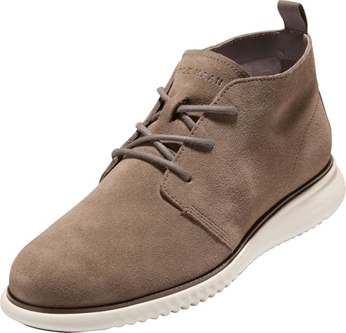 Cole Haan Men's 2.Zerogrand Chukka Boots, Morel SDE/Natural, 10