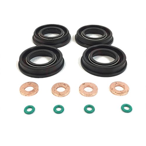 Image of Fuel Injector Seal Washer O Ring Set Fits Ford VW Seat Skoda 03L103070A