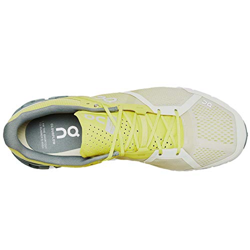 On ON Running Mens Cloudflow Mesh Citrus Sea Trainers 8.5 US