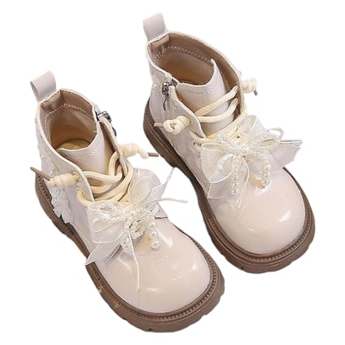 Bottines Hiver Enfant à Semelle Souple et Doublure Fourrure Chaude pour Bébé Fille