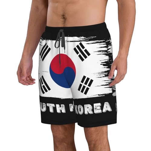 Samoa Samoan Flag Beach Board Shorts Men's Swim Trunks Drawstring Shorts2