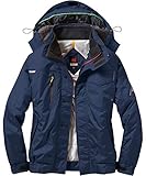 作業服 ユニフォーム 防寒ブルゾン（大型フード付）バートル（BURTLE） 7210 (M, 3 ネイビー)