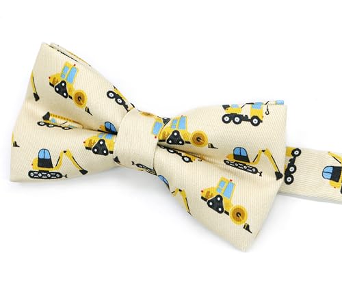 Image of OCIA Cute Pattern Pre-tied Bow Tie Adjustable Bowties for Adult & Children
