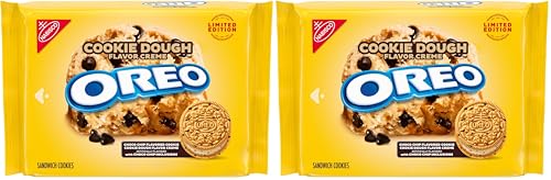 OREO Cookie Dough Creme Sandwich Cookies, Limited Edition, 10.68 oz