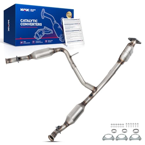 KAX Front Catalytic Converter Compatible with Explorer 4.0L 2002-2005, Mountaineer 4.0L 2002-2005 - Replace# 0794165, 30447, 645887 Direct-Fit, EPA Compliant