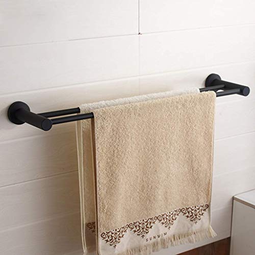 Porte-Serviettes double en acier inoxydable support mural 60.5cm cuisine
