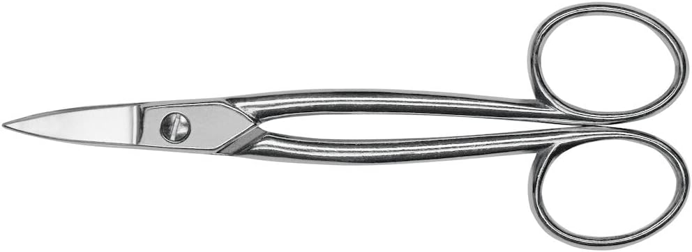 Bessey 7671010016" D74-1 Jewellers Snips with Grip Eyes, Grey, 180 mm