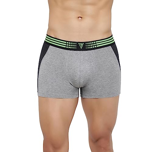 Van Heusen Men’S Trunks (Ihetr1Cgma10049_Grey_Large