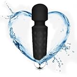 Kverg Cordless Handheld Deep Massager, Adjustable for Muscle Relaxation (Black)