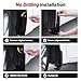 2025 Upgraded Mud Flaps for 2021-2026 Ford F150 Accessories Mudguards All Weather F150 Mudflaps No-Drill Front and Rear-Black,4 Pc. (Not fit Raptor Models)
