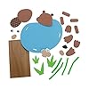 Fun Express 3D Floating Beaver Craft Kit – Makes 12 #1