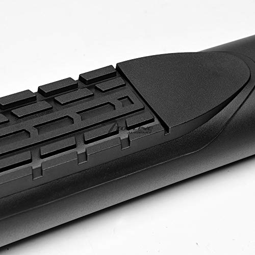 4" Oval Matte Black Side Step Nerf Bars Rail Running Boards For Nissan Frontier 05-21 / Suzuki Equator 09-12 Crew Cab #TOP3