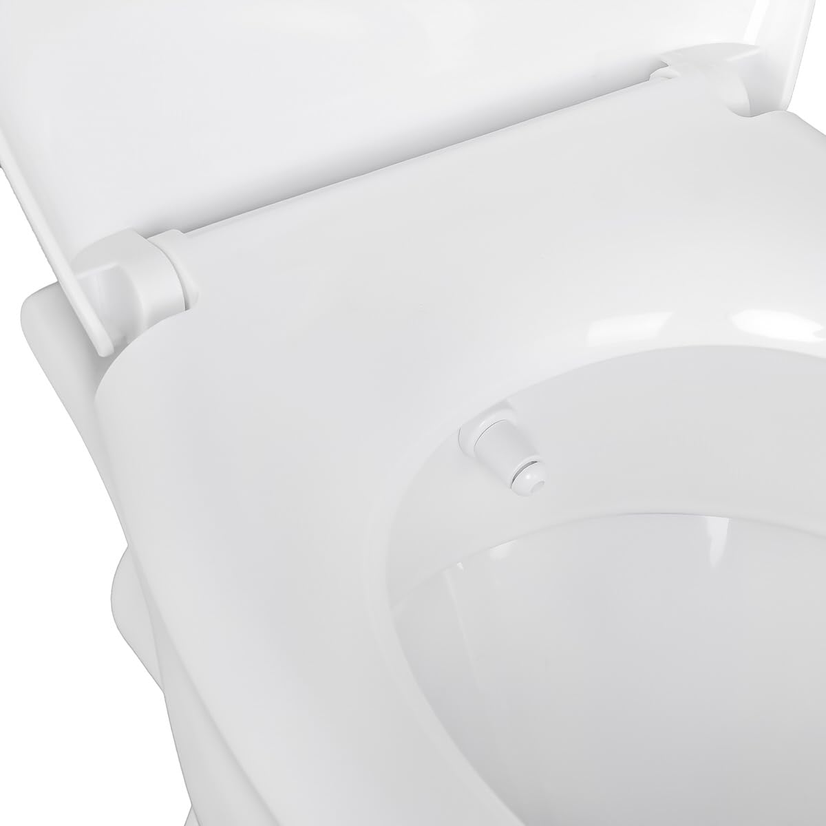 Belvit Inodoro con función bidé, color blanco | Taharet - Tapa de inodoro de cerámica (horizontal, cierre suave)