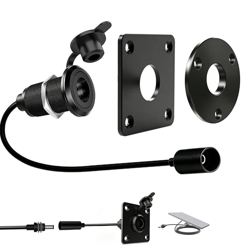 Starlink Mini Waterproof Wall Pass Through Kit, 5.5×2.1mm Adapter Included, Cable Entry Port, Starlink Mini Accessories fo RV/Van/Boat/Battery Box (Starlink mini DC Female to DC Female)