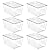Vtopmart 6 Pack Clear Stackable Storage Bins with Lids, Large Plastic Containers with Handle for Pantry Organizer and Storage,Perfect for Bathroom,Cabinet,Kitchen,Fridge,Closet Organization