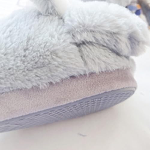 Cute Koala Animal Novelty Soft Plush Slippers for Adults, Cozy and Comfortable, Sturdy Rubber Soles, Memory Foam Footbed, Non-skid Bottoms Home Shoes4