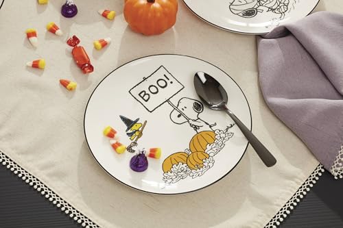 Image of Lenox Great Pumpkin Halloween Accent Plates, Appetizer Plate Set for 4