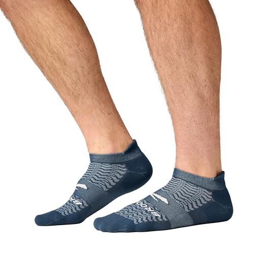 Image of Brooks Run-In No Show Socks, Athletic Running Socks, Comfort Fit, 3-Pack