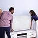2 Pcs TV Cover for Moving Foam Flat Screen Cover Waterproof and Weatherproof Protection Supplies 30 x 40'' Display Screen Protector for TV Moving, Storage, or Renovation Fits to 43