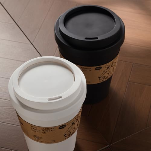 Caneca de basura creativa forma taza 23.5x33.5 cm miniatura 3