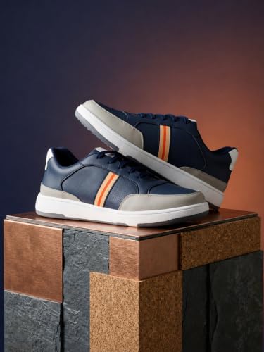 Image of Centrino Sneakers for Men | Lightweight Casual Shoes for Men Stylish | Breathable Mesh Walking Shoes | Cushioned Insole Comfortable Shoe for Man | Durable Sole Footwear|Trendy Lace-Up Shoes for College, Parties & Daily Use (9622)