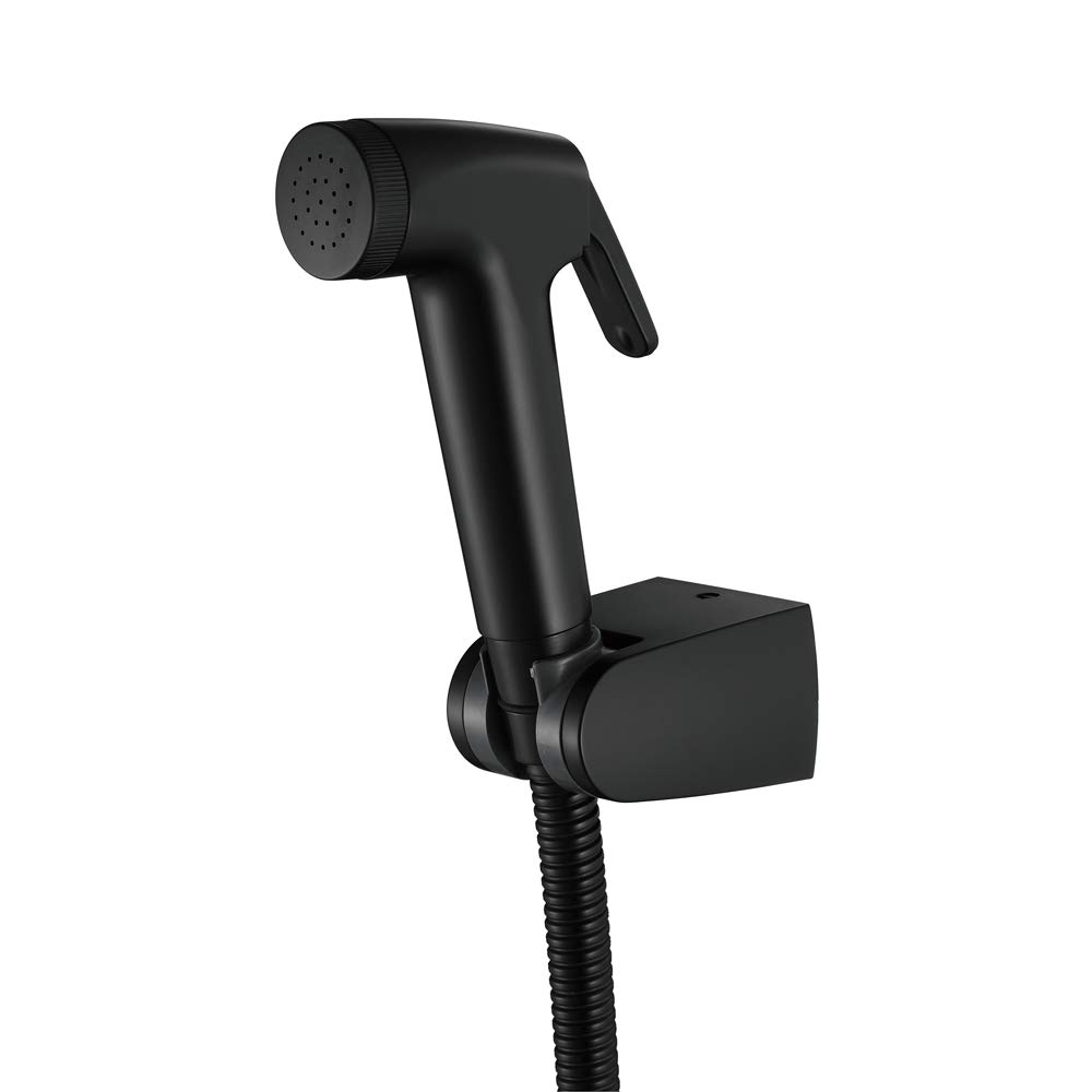 Lave-couches en tissu autonettoyant et douchette WC noire à haute pression