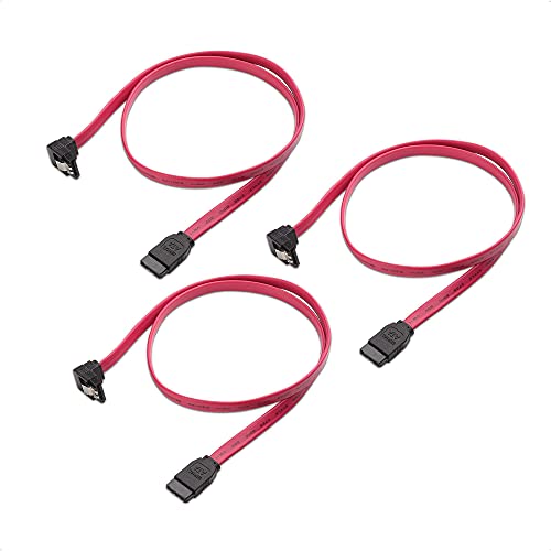 Cable Matters 3-Pack SATA III 6.0 Gbps Rojo 24 in miniatura 2