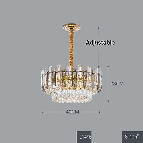 Lustre en cristal à éclairage variable pour éliminer la lumière agressive - 2
