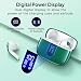 TAGRY Bluetooth Headphones True Wireless Earbuds 60H Playback LED Power Display Earphones with Wireless Charging Case IPX5 Waterproof in-Ear Ear buds with Mic for TV Smart Phone Laptop Computer Sports