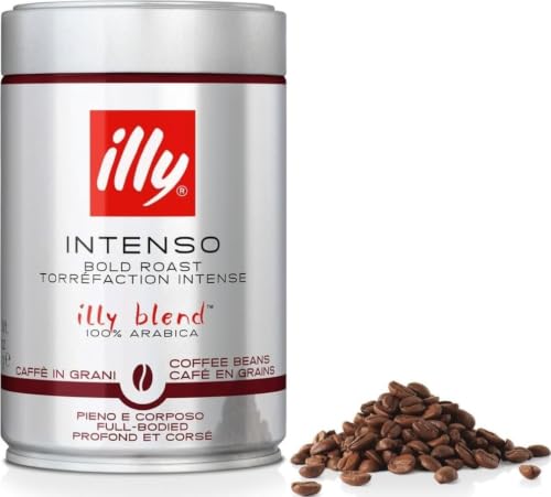 illy, Café en Grano INTENSO, 1 Lata de 250g