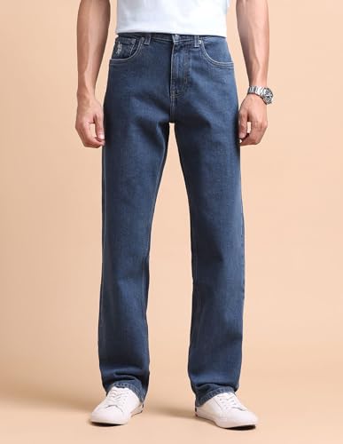 Image of U.S. Polo ASSN. Denim Jeans for Men - Relaxed Fit, Mens Jeans for Office & Regular Wear