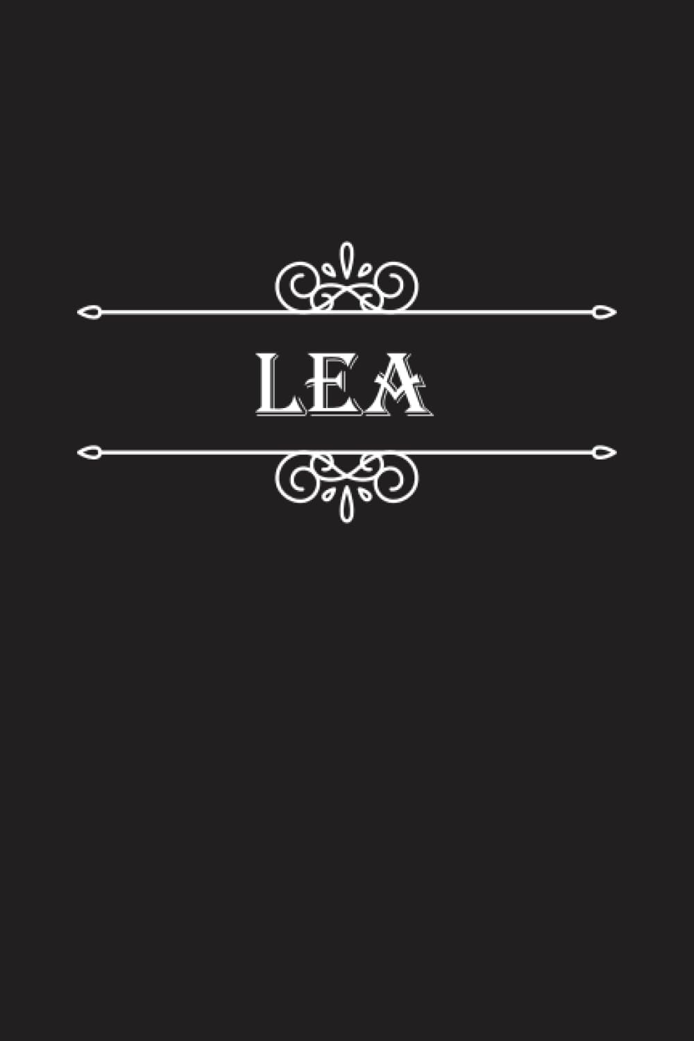 Lea Notebook: Lea Notebook And Journal, Cute Personalized Notebook Gift for Girls and Women named Lea | 120 Blank Pages Writing Diary, 6x9 inches, ... Idea For Lea | Perfect Journal with Name Lea.