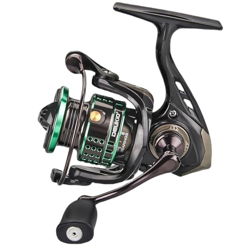 スピニングリール 炭素繊維ボディ 浅溝アルミスプール 軽量化 153g 小型リール 遠投・投げ釣り VT800