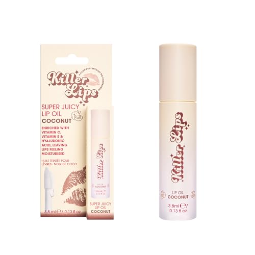 Killer Lips Super Juicy Lip Oil – Coconut 3.8ml
