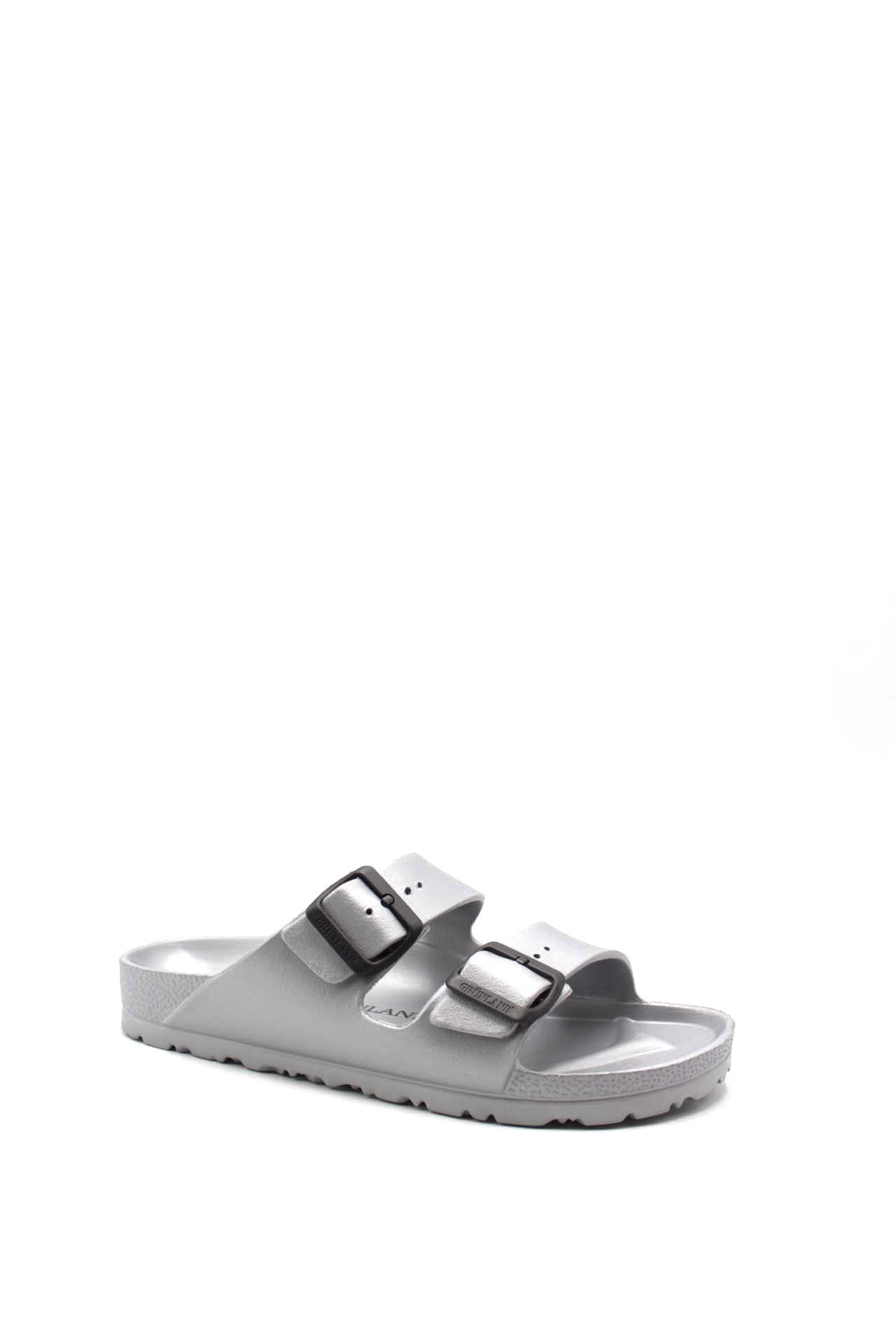 Grunland CI2612 Dato – Ciabatta Donna In Gomma – Colore Argento – Taglia 38 - 3