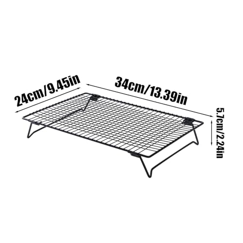 Grilles de refroidissement rectangulaires pour éviter les biscuits mous après cuisson - 6