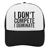 Weiweiwu i Don't Compete i Dominate Baseball Hats Golf Cap for Her