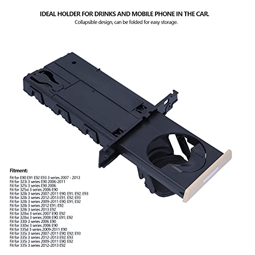Porte-gobelet rétractable 51459173473 avec support pliable E90 E91 E92 E93 2007-2013 - 7