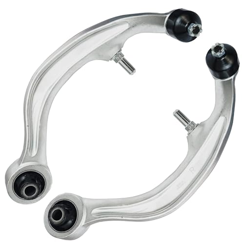 Image of Detroit Axle - Front Upper Lower Rearward Control Arms Sway Bars Replacement for 2003-2007 Infiniti G35 RWD Coupe - [2003-2009 Nissan 350Z] - 6pc Set