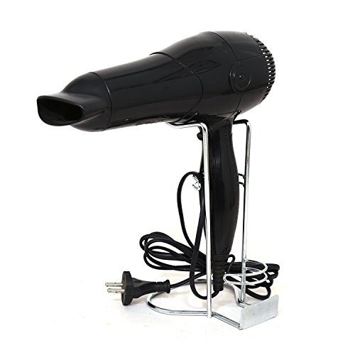 Kurelle Soporte Secador Pelo Multipropósito Portasecador Encimera Cuidado Cabello Peinado Herramienta Organizador Soporte Secador Profesional Stand de Salon Ideal para Hogar Baño Salones de Belleza