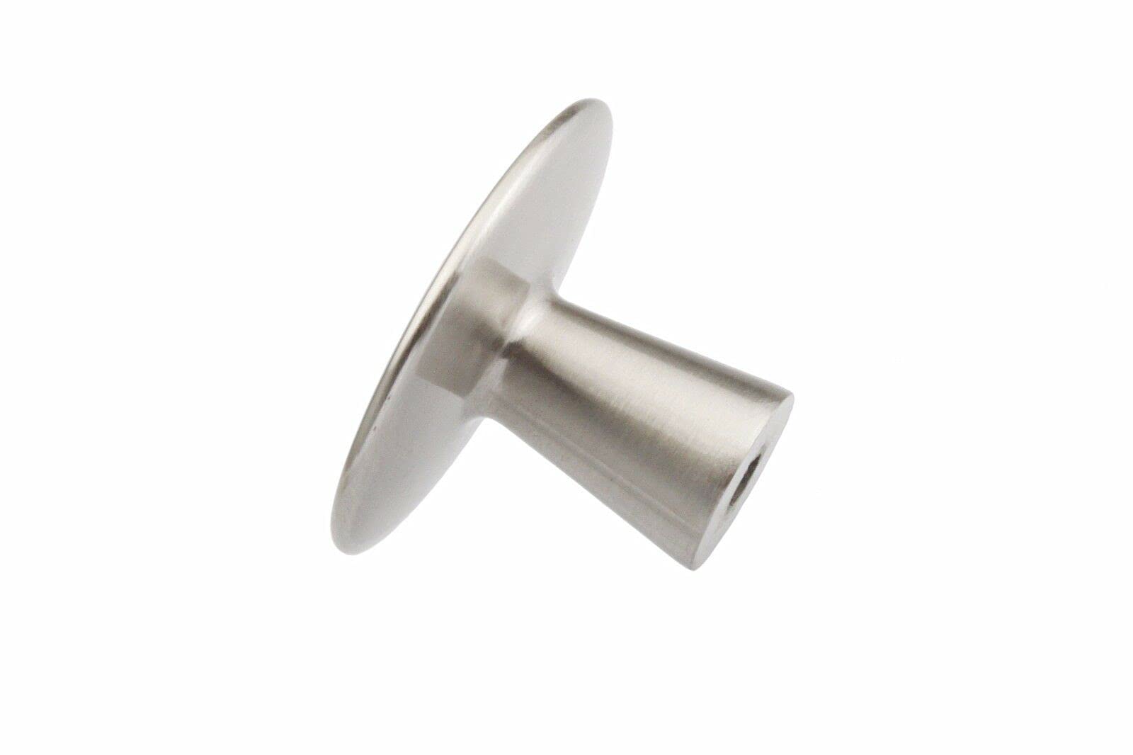 KHTUMEWARE-88292SN Round Knob, Brushed Nickel, 25PACK, 25-Pack in Brushed Nickel — KHTUMEWARE