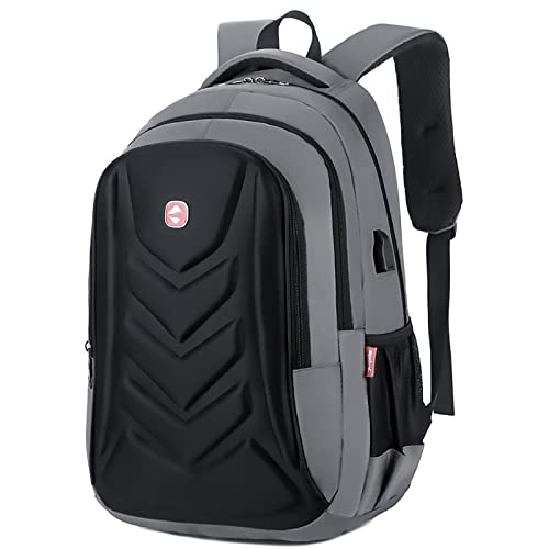 CHENGL Wasserdichter Business-Rucksack, Reiserucksack mit USB-Ladeanschluss, langlebig und atmungsaktiv, passend für 15,6-Zoll-Laptop Cover