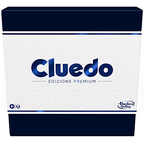 Cluedo, Signature Collection, gioco da tavolo per famiglie per 2-6 giocatori, confezione e componenti premium, gioco dagli 8 anni in su