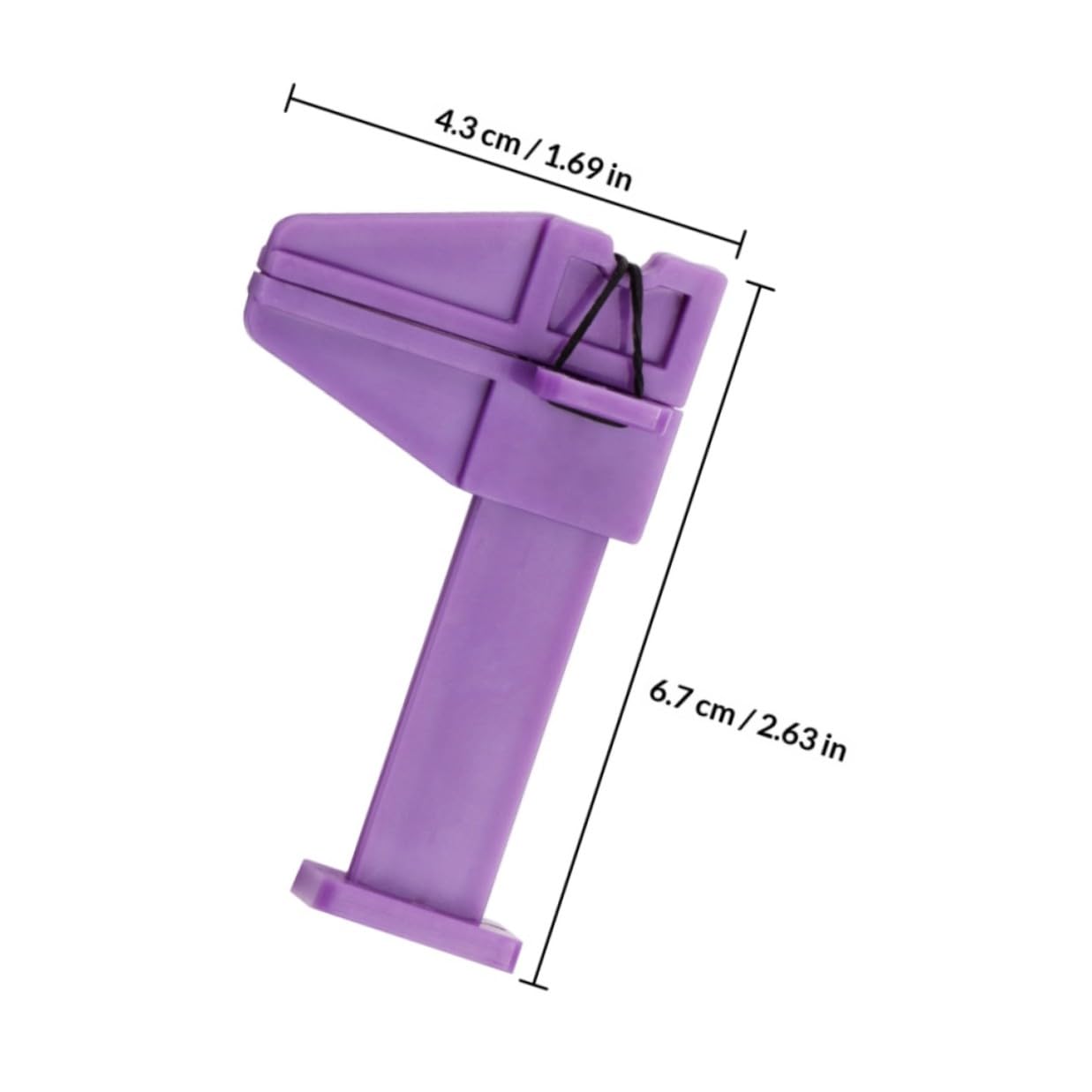 5pcs Manicure Positioning Clips Nail Extension Shaping Tools Plastic Multi-color Nail Art Locating Clamps for Salon and Home Use